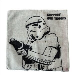 Star Wars Linen Screen Print Pillow Cover